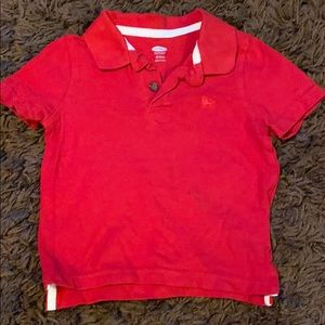 18-24 month red Old Navy polo